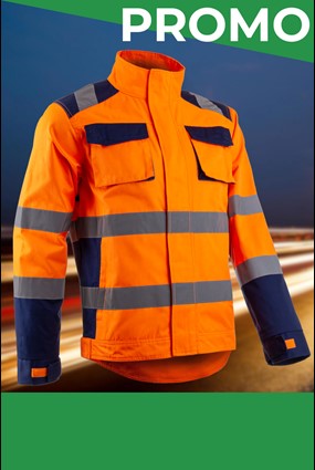 Giacca softshell alta visibilità arancione Coverguard Hibana in offerta